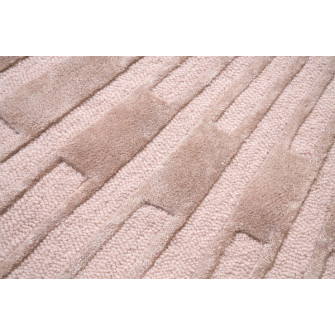 Alfombra RADIUS BEIGE (Colección Hecha a Mano)